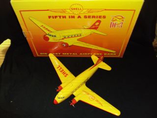 Shell Petroleum Corporation Dc - 3 Airplane Bank 5th In A Series Stock 45005