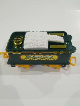 Vintage Train Car Toy State North Pole Christmas Express Magic Coal 1992 Track