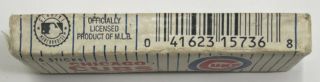 Vintage Chicago CUBS Chewing GUM Pack 5 Sticks Baseball Theme MLB United 3