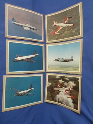 6 Vintage Lockheed Military Aircraft: 9 PHOTO ART PRINTS w/ specifications 2