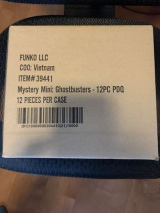 Funko Pop Mystery Minis Ghostbusters 12 Pc Case -
