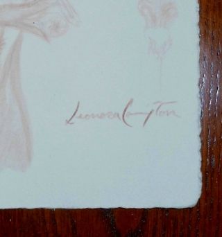 LEONORA CARRINGTON CRAYON ON PAPER 3