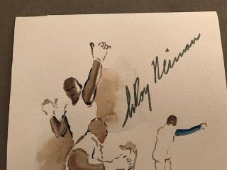 LeRoy Neiman - Boxing - Color/Signed - GOING OUT OF BUSINESS 2