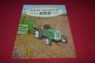 Oliver Tractor 550 Tractor Brochure Fcca