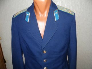 USSR Soviet army military ceremonial jacket VDV Airborne Colonel officer 198X 3