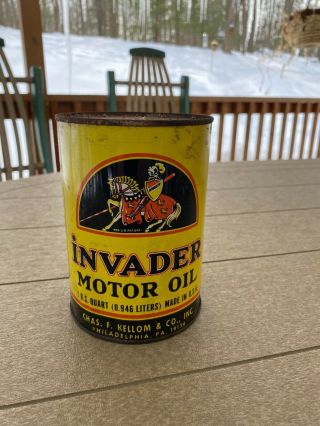 One Quart Invader Oil Can
