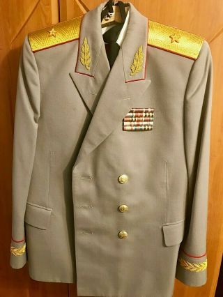 Soviet Russian Military Parade Uniform Generals Ussr Red Army1980 