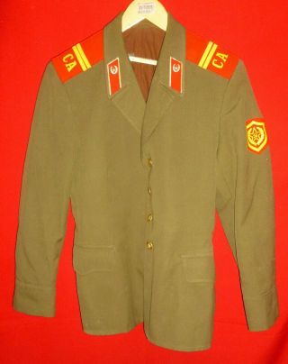 Russian Soviet Army Infantry Sergeant Parade Uniform Jacket Sz 50 S Ussr