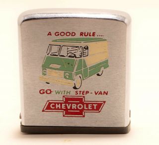 Rare Vintage Chevy Van Zippo Rule L@@k