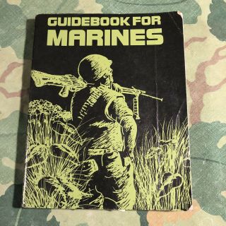Guidebook For Marines Usmc 14th Edition 1984 Beruit Lebanon Grenada Era Post Nam
