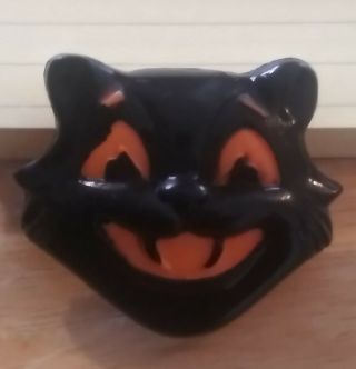 Vintage Halloween Black Cat Plastic Clicker Noisemaker Made by Fun World 2