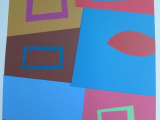 Josef Albers Silkscreen Folder XVIII - 3 Left Interaction of Color 1963 2