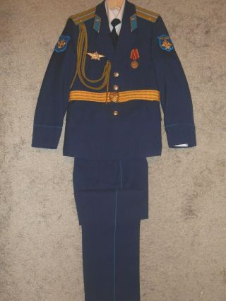 Soviet Russian Air Force Vvs Lieutenant Officer Parade Dress Uniform Set Ussr