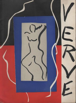 Henri Matisse Lithograph From Verve 1937 - Cover Only Nude