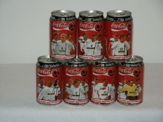 Coca Cola Cans Set World Cup Thailand 3 Rare -