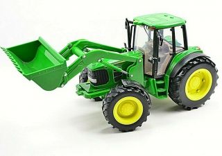 Ertl Big Farm 1/16 John Deere 7430 Fwa Tractor With Loader Lights And Sound
