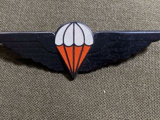 Ciskei Army Full Size Fall Metal Parachute Wing South Africa Homeland
