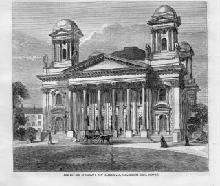Reverend Charles Spurgeon Baptist Preacher Tabernacle Architecture London