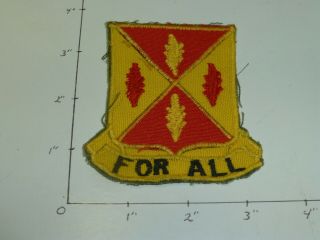 4 Maintenance Bn Hand Made In Korea Di Type Color Patch 1970 