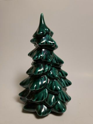 Vintage Holland Mold Christmas Ceramic Evergreen Tree Figurine
