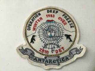 1983 Operation Deep Freeze Patch,  Winter Over
