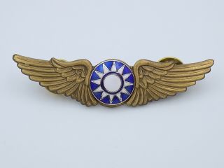 Vintage Taiwan Republic Of China Air Force Pilot Wings