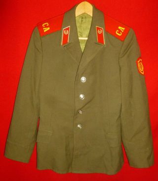 Russian Soviet Army Infantry Soldier Parade Uniform Jacket Size 46 Xs Ussr
