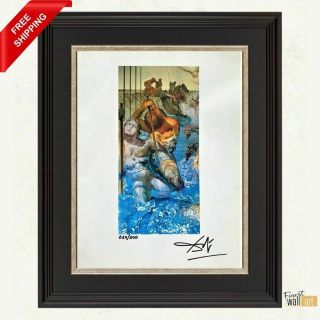 Tuna Fishing By Salvador Dalí Hand Signed Print With