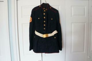 Usmc Staff Sergeant Us Marine Corps Dress Blues Jacket And Pants