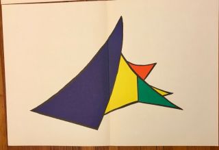 Alexander Calder 4 Lithographs Derrière le Miroir B 5