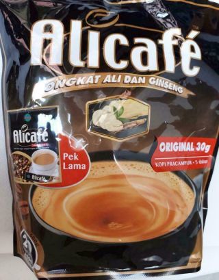 Energy Booster Coffee Alicafe Tongkat Ali Ginseng Man 