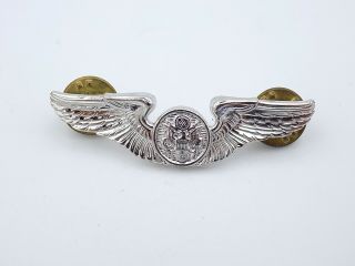 Us Air Force Enlisted Aircrew 2 " Dress Wings Badge V21