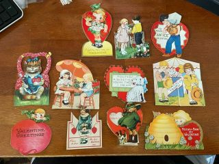 Valentines Day Cards.  School Cards.  Various Ages,  Moving Parts,  Various Ages.