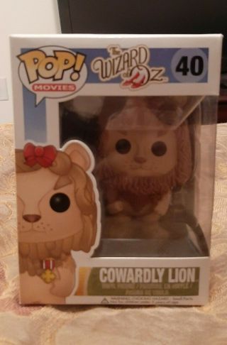 Cowardly Lion 40 Vinyl Art Toys Brand: Funko Pop Wizard Of Oz Movies Vaulted