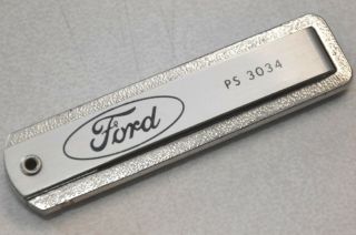 Ford Motor Company Flip Twist Pocket Knife Ps 3034,  Rare Vintage Dealer Promo