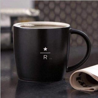 Starbucks Mug Reserve Classic Black 40th Anniversary Mug Drinking Cup 16oz