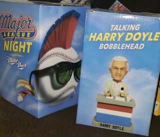 2015 Talking Bob Uecker Harry Doyle Major League Brewers Bobblehead Sga
