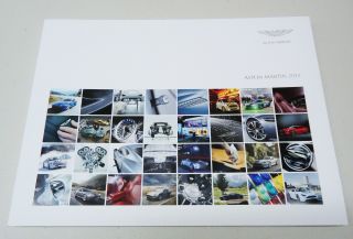 Aston Martin 2012 Dealer Sales Brochure 78 Page Book 10/2012 Oem 705545