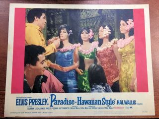 Bs86 Paradise Hawaiian Style (1966) Elvis Presley Lobby Card