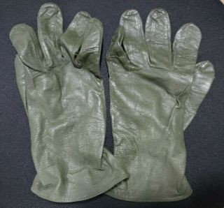 Rcaf Canadian Air Force Flight Gloves Fire Resistant 1986 Authentic Great Shape
