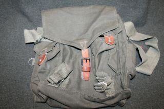 Soviet (russian) Army Multi Pocket Canvas Ammo/equipment Pouch,  Ex