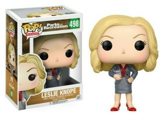 Funko Pop Television Parks And Recreation Leslie Knope 498 Vaulted