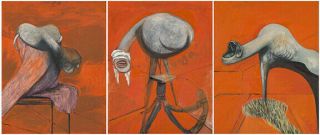 Francis Bacon " Three Studies For Figures At The Base Of A Crucifixion ",  1944 Art