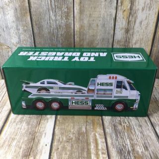 2016 Holiday Hess Toy Truck And Dragster Oil And Gas Collectible - Rare -