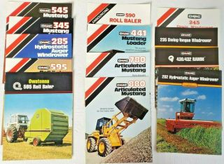 Vintage Omc Owatonna Manufacturing Company Brochures - Agricultural - Industrial