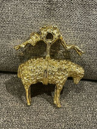 Brooks Brothers Golden Fleece Sheep Figurine 200th Anniversary Ornament