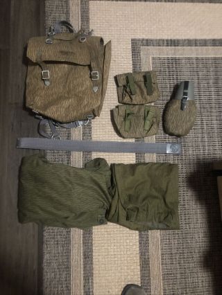 East German Military Uniform.  Army Surplus.  Vintage Cold War Remnants.