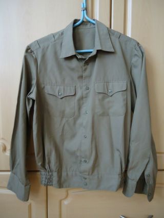 = Soviet Authentic Khakki Shirt For General (made In 1970 