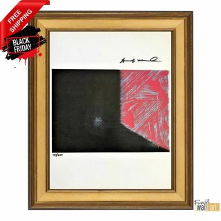 Shadow Iv By Andy Warhol - Hand Signed Print With