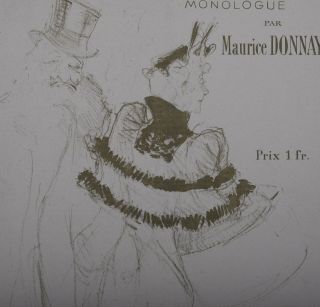 Henri De Toulouse - Lautrec Les Vieux Messieurs,  1894 Lithograph